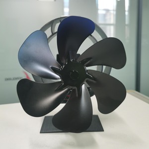 Ventilatore bruciatore a legna 6 pale ventilatore a legna termoalimentato da camino oscillazione <span class=keywords><strong>Eco</strong></span> ventilatori per legno/Log bruciatore/camino - Product Image 3