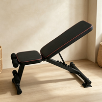 Banc de musculation avec siège rembourré haute densité pour la musculation à domicile