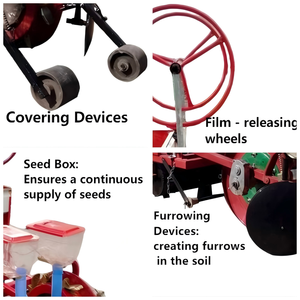 جديد رذاذ هيدروليكي الري بالتنقيط الفول السوداني بذارة البط فيلم اللكم زارع مع بذارة البذور أولا نشر الفيلم ثم زرع - Product Image 6