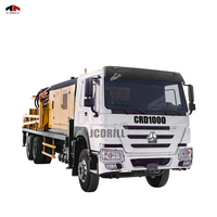 Plateforme de forage entièrement hydraulique montée sur camion pour l'exploration minière et géologique avec moteur Cummins
