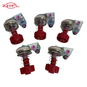 Tensor de hilo cerámico con juego de resortes, alimentador de almacenamiento de lamas metálicas, piezas de repuesto para maquinaria textil de telar - Product Image 2