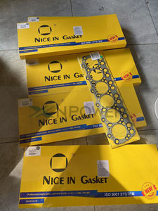 खुदाई के स्पेयर पार्ट्स फुल गैसकेट किट हेड गैसकेट इंजन 6d102 j05e 6d34 6bg1 c7.1 c4.4 c6.4 db58 db58 - Product Image 2