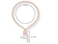 Nouveau Collier de Luxe en Cuivre 2026, Collier Ras du Cou Argenté et Doré, Accessoires de Bijoux pour Femme, Idéal Cadeau