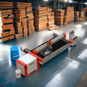 Système de commande de routeur CNC à pont à 5 axes automatique, machine de découpe de pierre pour le marbre, moteur à engrenages haute efficacité 40,8 kW - Product Image 1