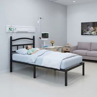 Fabrikverkauf: Robustes, geräuscharmes und einfach zu montierendes Eisenbett mit Einzelrahmen, zusätzlichem Stauraum und leichter Reinigung
