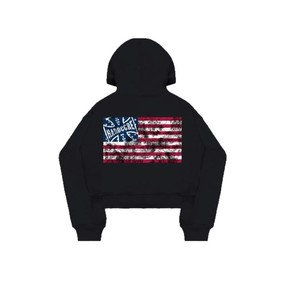 هودي ثقيل الوزن مخصص وهودي بسحاب ثقيل الوزن مع طباعة بارزة للهودي لمظهر متهالك ومغسول - Product Image 5