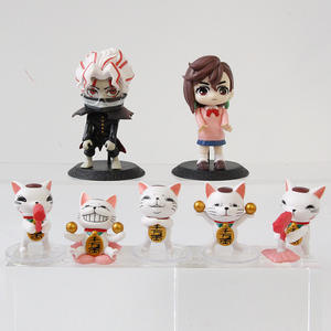 Nuovo Set 7 pezzi DAN DA DAN Anime Action Figure <span class=keywords><strong>giocattolo</strong></span> Takakura <span class=keywords><strong>Ken</strong></span> simpatico gatto fortunato giocattoli modello carino per la decorazione della scrivania - Product Image 3