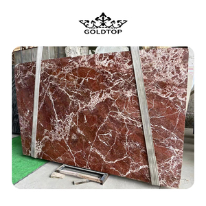 Goldtop pietra naturale Rosso Lepanto marmo <span class=keywords><strong>Elazig</strong></span> Visne lastre in marmo per tavolo piano di piastrelle lavello - Product Image 3