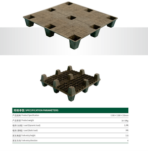 Xuất khẩu <span class=keywords><strong>Pallet</strong></span> 4-cách gỗ nhựa nén Composite <span class=keywords><strong>Pallet</strong></span> cho vận chuyển toàn cầu - Product Image 2