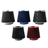 Filtre d'admission d'air froid à haut débit Kit d'induction universel accessoires de voiture véhicules filtres à air Sport Power Mesh Cone