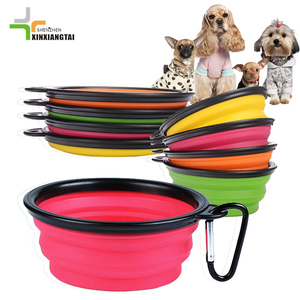 Tigela Dobrável de Silicone Personalizada com Logotipo para Cães, Tigela Portátil para Viagem, Tigela Dobrável para Animais de Estimação - Product Image 2