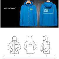Jaket Olahraga Cepat Kering Anti UV, Jaket Olahraga Luar Ruangan, Pakaian Mountaineering UPF40 + Anti UV, Grosir