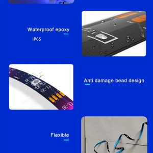2M Smart Led Strip 5V 5050 USB BT RGB Set TV Background Wall Computer Desk Atmosphere <b>Light</b> - Product Image 4