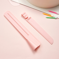 Grattoir à crème réglable en hauteur, lisseur de bordure de gâteau en plastique, outil de lissage pour glaçage et fondant, pour la décoration de gâteaux et la pâtisserie