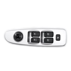 Hyundai Elantra <b>Window</b> Switch 93570-2D100 Silver <b>Panel</b> 2002-2006 Electric Auto Control - Product Image 1
