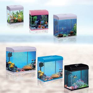 2 Gallon Vis Tank Glas <span class=keywords><strong>Aquarium</strong></span> Voor Woonkamer - Product Image 2
