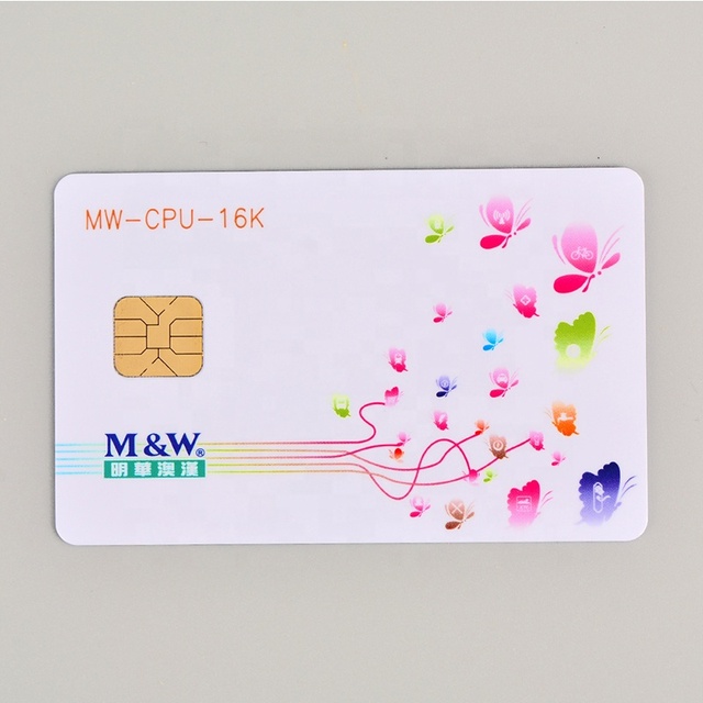 4442 IC Card CR80 Blank PVC Card Printing Service Waterproof Weatherproof CE/FCC Certified Custom Logo Support Access Control