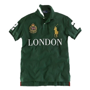 Camiseta Casual para Hombre, Ecológica, Bordada, de Punto, 100% Algodón, Manga Corta, Cuello Camisero, Talla Grande, Deportiva - Product Image 4