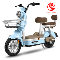 Vélo électrique à deux roues pour personnes âgées, 500W 48V, avec moteur de moyeu arrière à capteur électronique 3 vitesses, longue autonomie, haute vitesse, cadre bas.