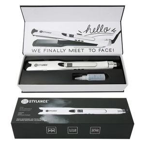 Professional LCD Display <strong>Steam</strong> <strong>Hair</strong> Straightener Fast Steamer Flat Iron Infrared <strong>Pod</strong> Plus Titanium <strong>Hair</strong> Straightening Brush - Product Image 4