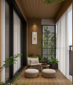 Revestimiento de Madera y Plástico Compuesto de Alta Calidad, Impermeable, Ignífugo y Acústico para Decoración Exterior del Hogar - Product Image 4