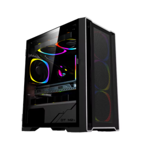 Nhà máy bán buôn bộ phận máy tính MicroATX <span class=keywords><strong>Mini</strong></span>-<span class=keywords><strong>ITX</strong></span> chơi game trường hợp máy tính quản lý cáp PC Trường hợp với cửa trượt trong suốt - Product Image 1