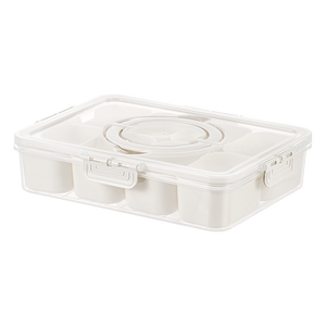 Caja de almacenamiento de alimentos portátil CityLife <span class=keywords><strong>con</strong></span> compartimento refrigerador congelador y organizador lateral para almacenamiento de subpaquetes - Product Image 6