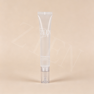 Kundenspezifischer Druck 19mm 8 bis 20ml PBL Kosmetik-Quetschtuben mit Tropfspitze für Augencreme Lippenbalsam Fleckenbehandlung OEM ODM - Product Image 1