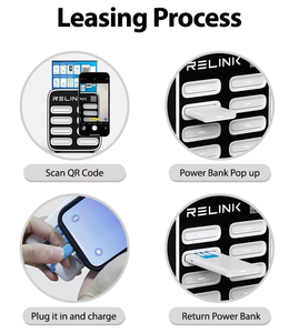 8 khe cắm cáp biển quảng cáo cho thuê ngân hàng điện chia sẻ Powerbank Máy bán hàng tự động nhanh chóng sạc chia sẻ điện thoại di động Trạm Sạc - Product Image 3