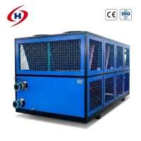 Enfriador de Agua Industrial Honeywell de 80HP 240KW, Refrigerado por Aire, para Sistemas R32/R22/R410A/R134A/R407C/R404A