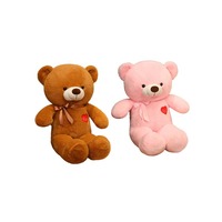 Ours en peluche avec nœud, vente en gros, jouets en peluche mignons, animaux en peluche personnalisés, ours en peluche