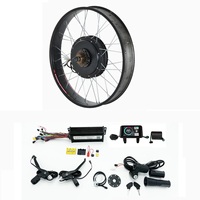 36V 48V 52V 35A 750-1200W 20x4.0 "24x4.0" 26x4.0 "Fat Wheel Kits Electric Bicycle Ebike Conversion Kits Sine Wave Controller