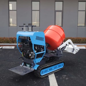 Mini Dumper Track Mini Dumper Crawler Cargador de pista de goma Uso de construcción Mini Dumper Mezclador de concreto portátil Dumper Self Loadi - Product Image 4