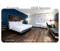 Meubles de chambre d'hôtel, appartement, sur mesure, écologiques, durables, en chêne massif, design moderne, classe affaires