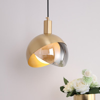 Plafonnier suspendu en laiton Antique, Design Simple, luminaire décoratif d'intérieur, idéal pour une salle à manger