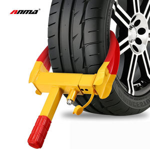 Los mejores accesorios para el coche, tipo de bocina antirrobo, bloqueo de abrazadera de rueda de coche, bloqueo de abrazadera de rueda de coche antirrobo profesional - Product Image 1