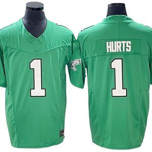 新的橄榄球套装1 #伤害6 # SMTH第三代费城美式足球刺绣加尺码短男女通用 - Product Image 6