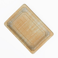 Plateau Sashimi Hot Pot Commercial Écologique PP En Plastique Jetable Sushi Plateau & Boîte Emballage Japonais