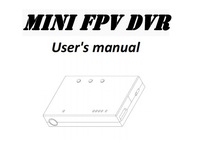 DVR Mini 5.8G modul Video gambar perekam Video Audio baterai tanam perekam FPV model RC balap modul FPV DVR