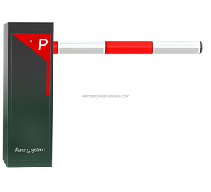 WAN phim hoạt hình tấm giấy phép công nhận an toàn DC 24V không chổi than tự động hệ thống đỗ xe thu phí lối vào cánh tay cổng rào cản giá - Product Image 5