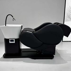 Cama de Lavado de Cabello Eléctrica Exclusiva VIP, Giratoria y con Función de Elevación, para Salón de Belleza, Peluquería, Masajes de Celebridades de Internet - Product Image 5