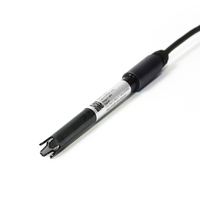 Transmetteur de pH industriel avec câble d'immersion compact, sortie double RS485 et 4-20mA pour système SCADA