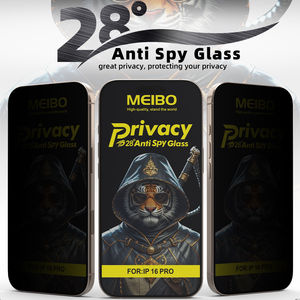 <span class=keywords><strong>MEIBO</strong></span> Protecteur d'écran incurvé 3D en verre à haute teneur en aluminium ESD antistatique 120cc Large Arc Edge Full Cover Privacy Glass pour iPhone 16 - Product Image 2