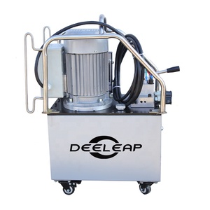 New Version DEELEAP OEM Double Acting Motor High-Pressure 700bar 10000psi Piston Hydraulic Pump <b>Power</b> Unit - Product Image 6