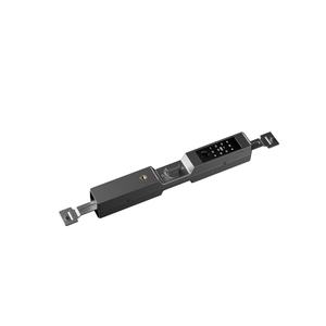 Serrure de porte roulante intelligente à montage en surface avec empreinte digitale, mot de passe et verrou horizontal, avec clés mécaniques de secours - Product Image 1
