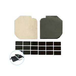 Feuilles de blindage <span class=keywords><strong>magnétique</strong></span> souple <span class=keywords><strong>à</strong></span> haute perméabilité pour la suppression du bruit de la charge sans fil, service de découpe de feuilles, matériau NS80 - Product Image 5