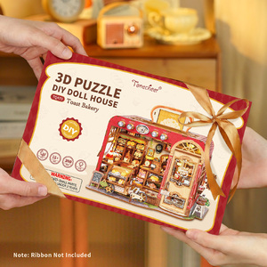 <span class=keywords><strong>Puzzle</strong></span> 3D lumineux LED pour adultes, avec insert photo, thème boulangerie Tonecheer, pour la vente en gros, les cadeaux et le commerce de détail transfrontalier - Product Image 4
