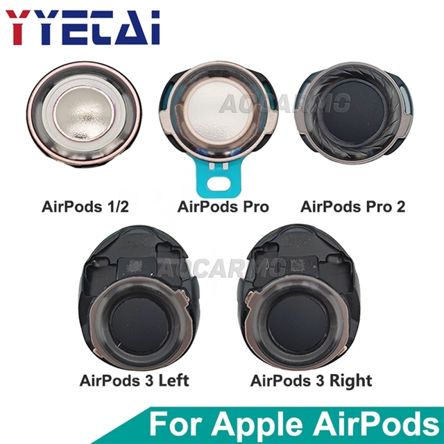 YYT For Apple AirPods 1 2 3 4 Pro Pro2 Pro3 Earphone Speaker Headphone Phonation Sound Unit Repair Replacement Part