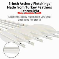 Flèches de tir à l'arc en carbone pur pour cibles, spine 400-800, rectitude de 0,003 po, diamètre intérieur de 6,2 mm, plumes de dinde, pointes en acier au carbone