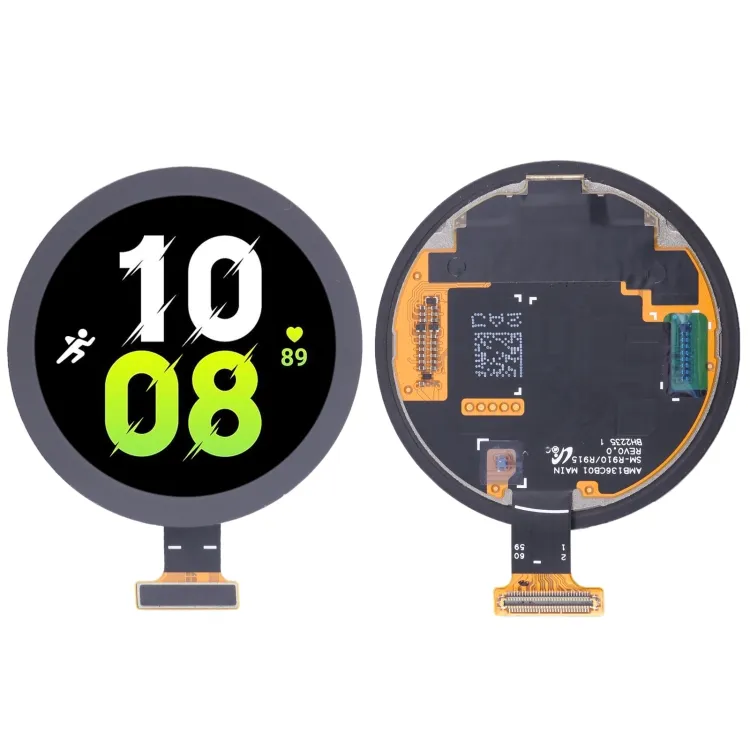 Tela LCD original para Samsung Galaxy Watch5 44mm SM-R910 com digitalizador de montagem completa Smartwatch Tela LCD